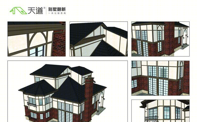 别墅深化设计·屋面,外墙,庭院一体翻新-9