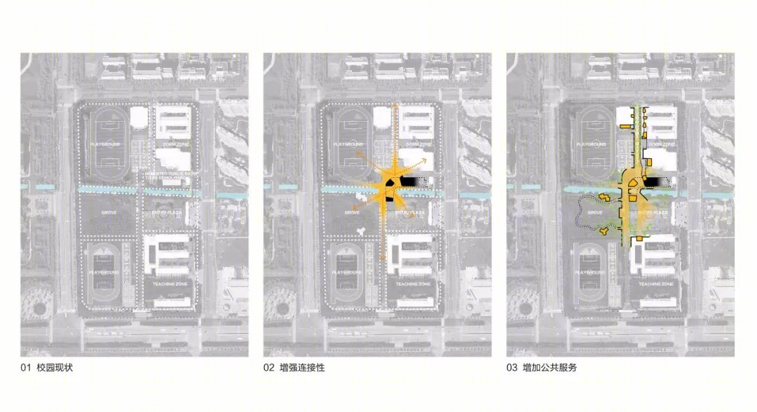 桥上教学楼 盐城外国语学校创新中心丨中国盐城丨Perform普泛建筑-21
