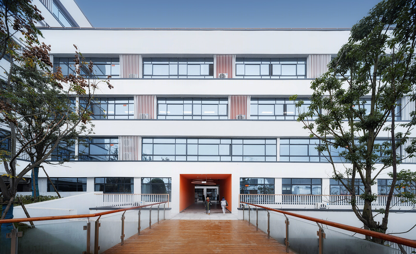 吉首中驰·湘郡礼德学校丨中国湘西丨山东建筑大学建筑城规学院象外营造工作室-63