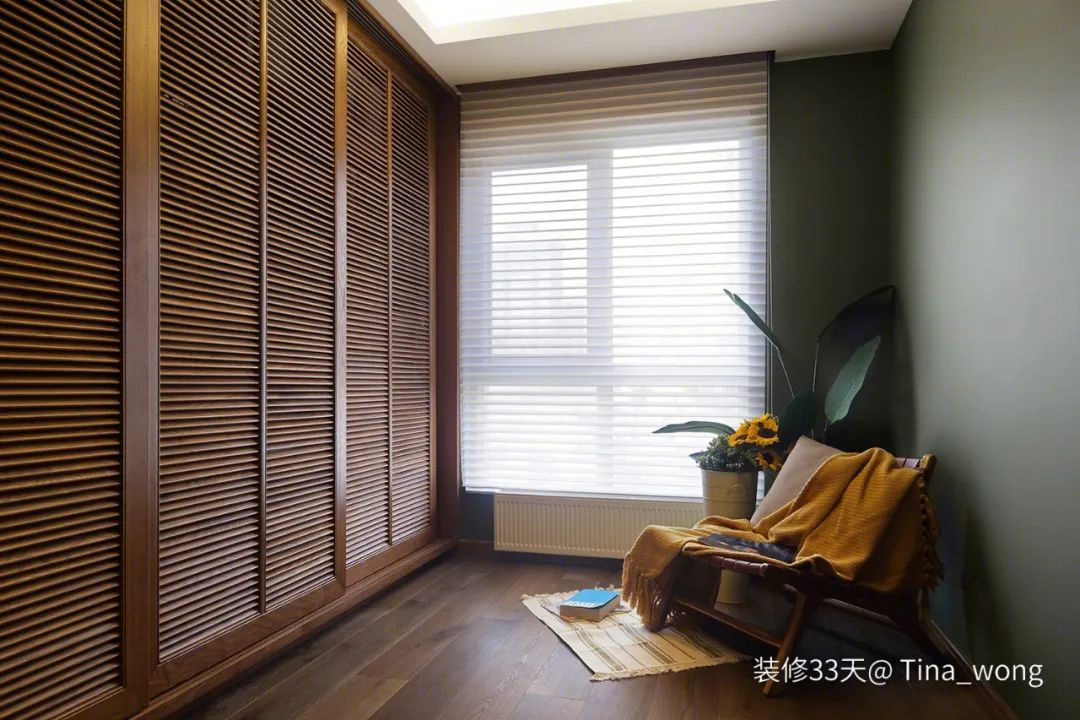 简约复古实木调三室丨中国上海丨Tina_wong（上海）-25