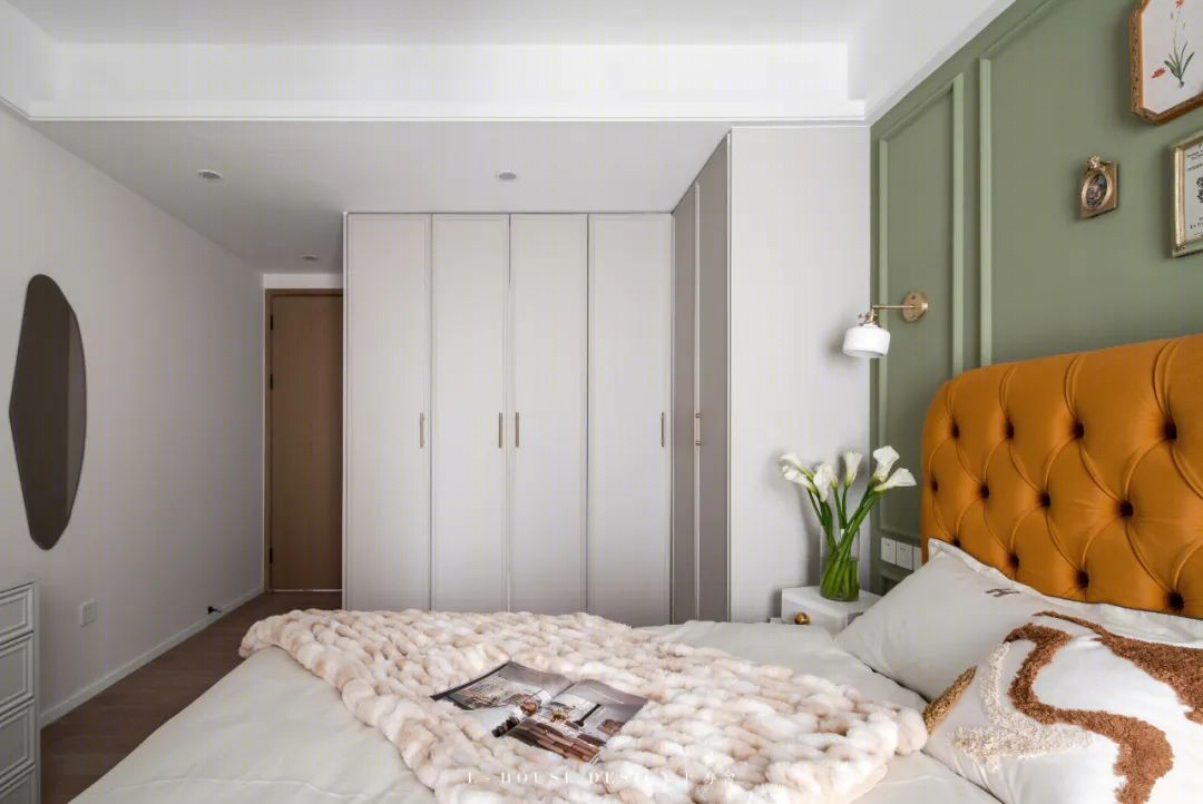 《微甜的尼格罗尼》· 成都华润云庭轻复古风格住宅设计丨中国成都丨亦舍设计-62