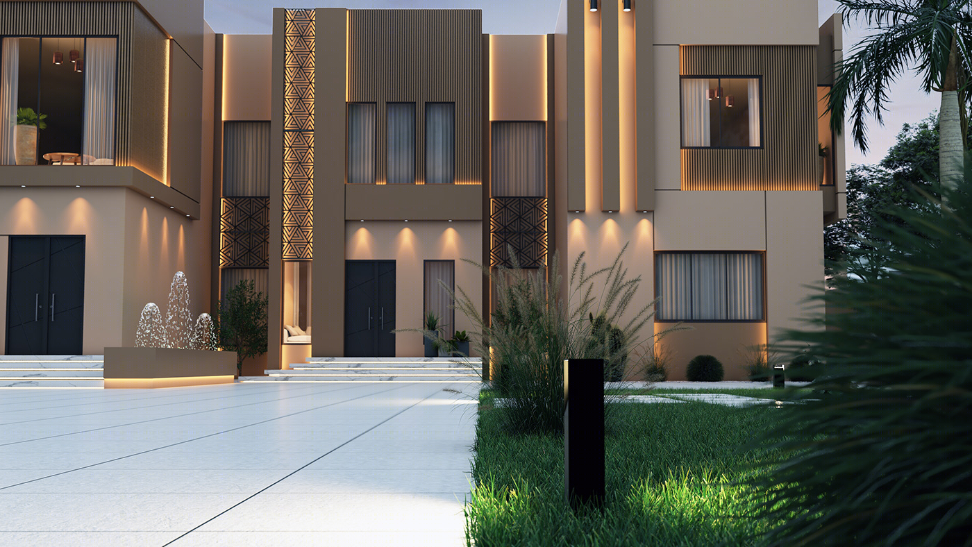 Anastasiya Gushchina丨别墅建筑丨DOUBLE STORY VILLA 600 M²-4
