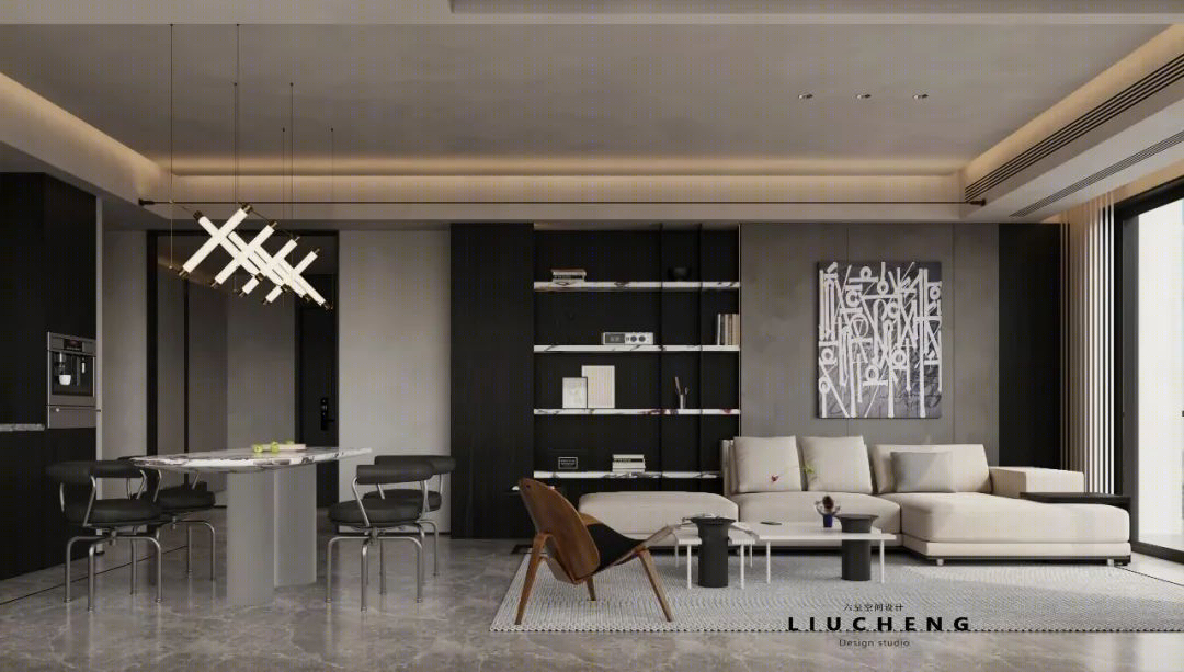 融创壹号院简约温馨婚房设计丨LIU CHENG DESIGN-30
