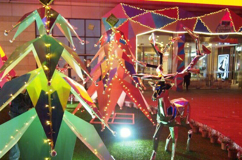 星河COCO city圣诞美陈-7