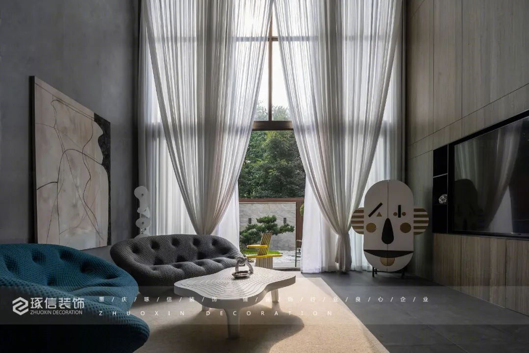 融创博爵堡现代别墅设计丨中国重庆丨重庆琢信装饰有限公司-35