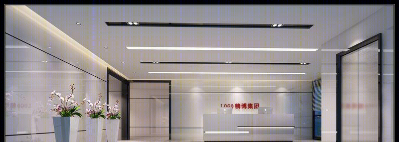 精博集团办公室 | 现代简约设计，展现企业形象-6