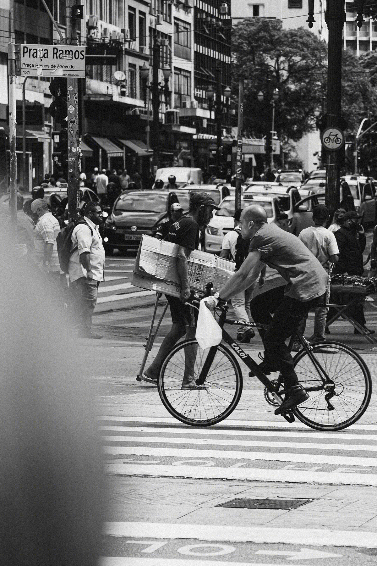 商业街区 Andando pelo centro de SP-4