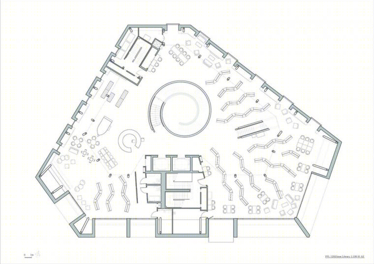 英国Canada Water图书馆丨CZWG Architects-27