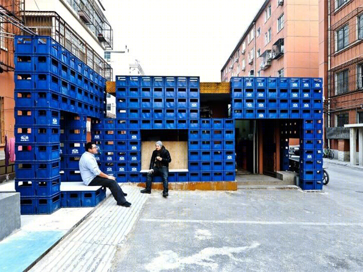 北京 BEERBOX FACADE 啤酒箱小卖部 | 空间共生设计实践-6