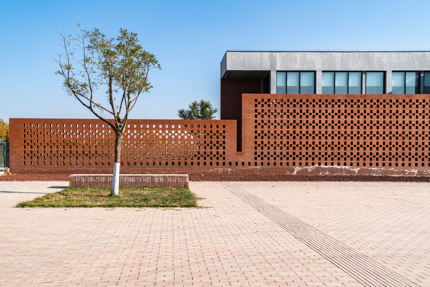 河北衡水分散式植物研究中心的公共空间设计-18