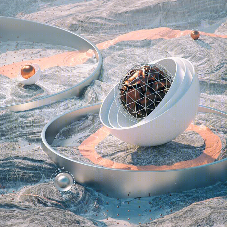 梦幻超现实 | Filip Hodas 的数字合成景观-13