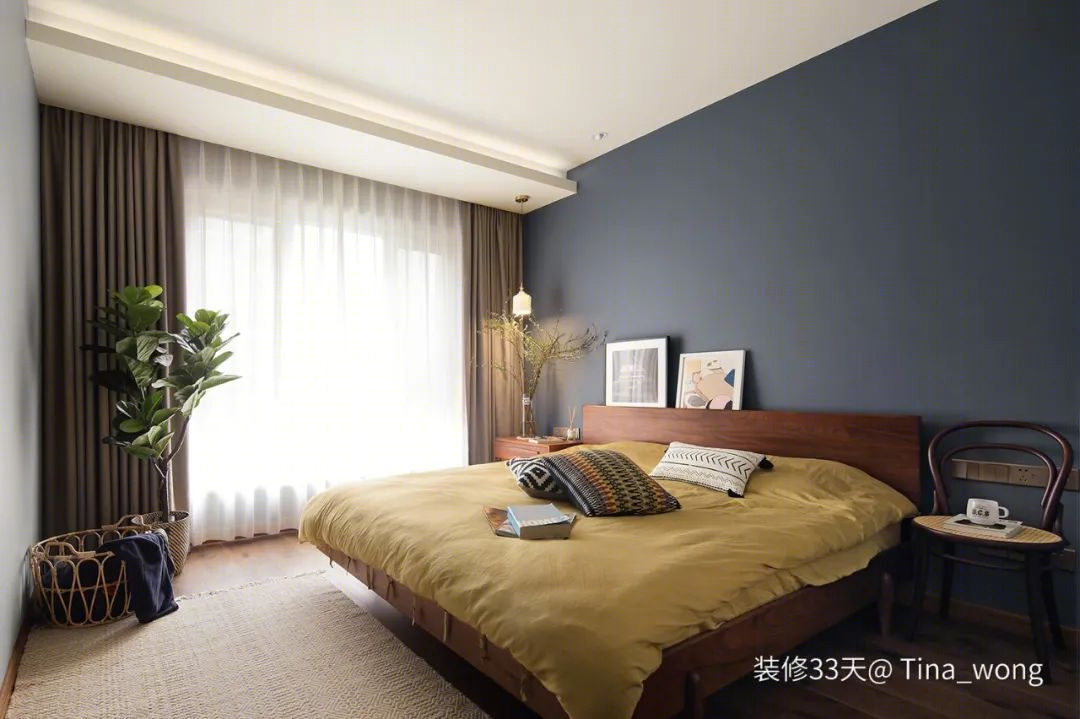 简约复古实木调三室丨中国上海丨Tina_wong（上海）-29