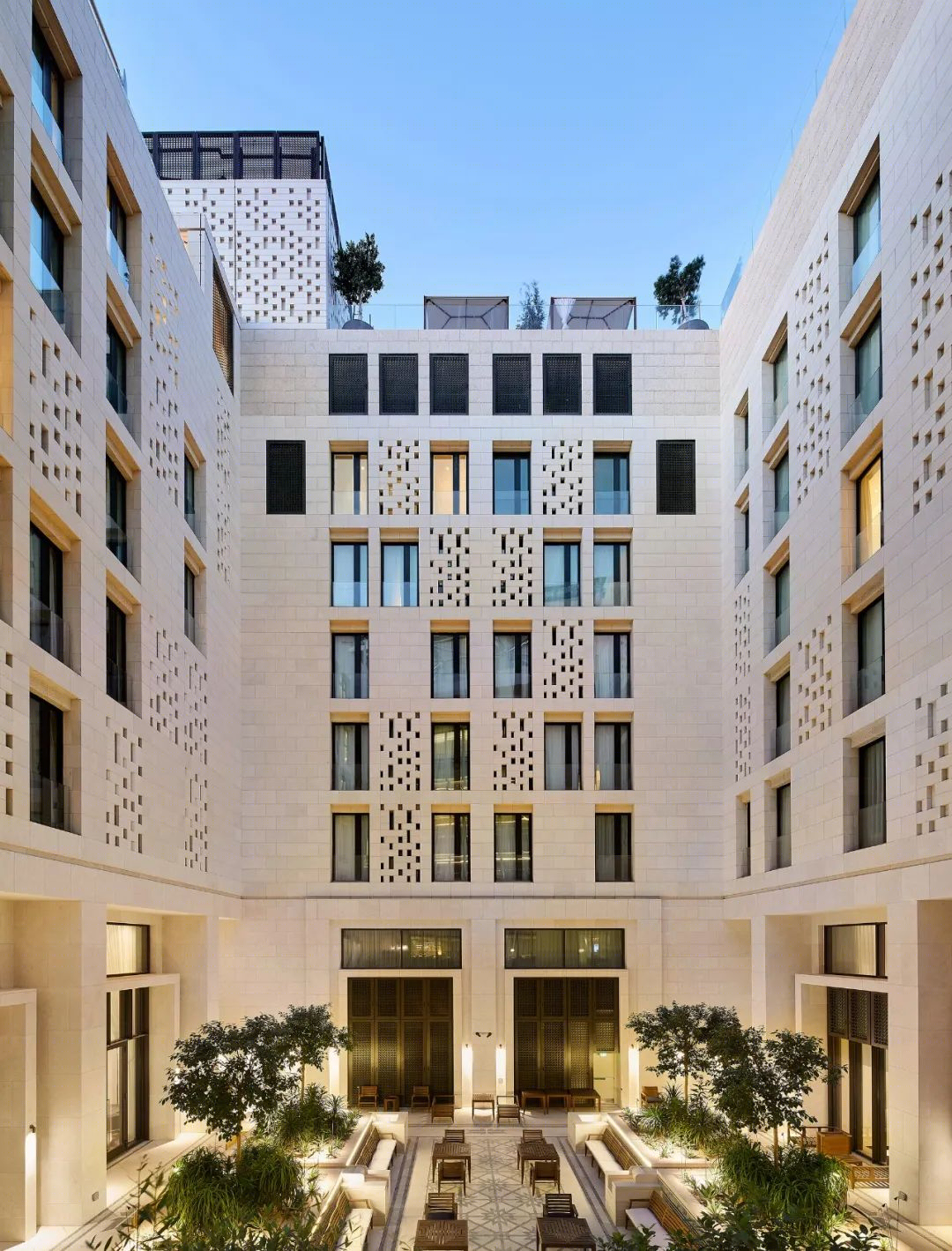 多哈文华东方酒店及住宅丨卡塔尔多哈丨John McAslan + Partners-15
