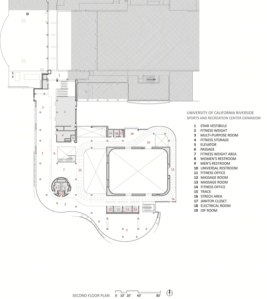 美国加州大学河滨分校学生娱乐中心丨CannonDesign-51