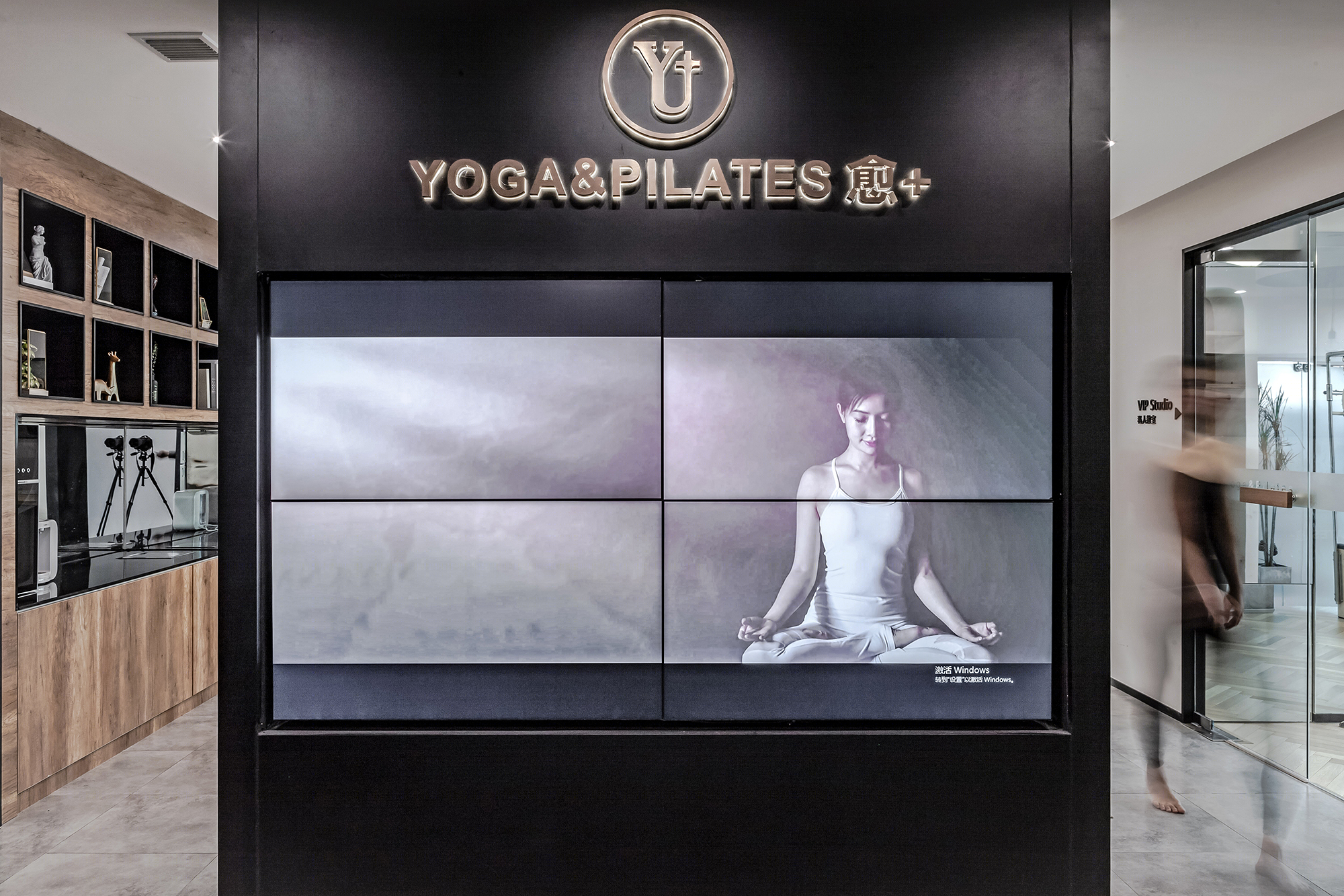 YOGA&PILATES愈+ 240㎡瑜伽馆-13