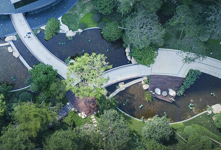 福州金辉溪溪里新中式住宅景观-7