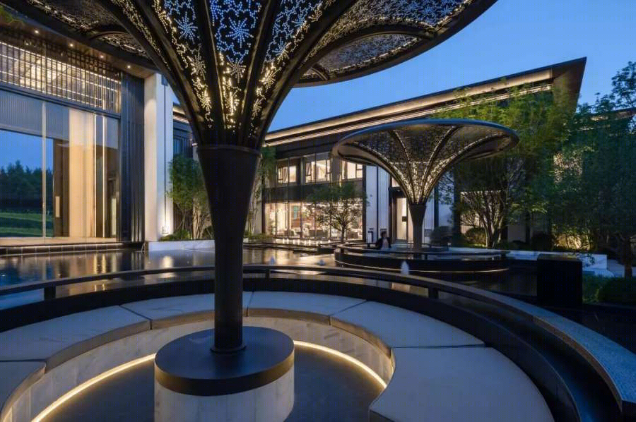 沈阳龙湖舜山府示范区景观 | 现代与传统的美妙融合-22