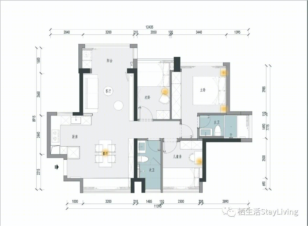 深圳龙岗特发天鹅湖畔现代极简暖灰家居设计丨中国深圳丨Echo,Bob-11