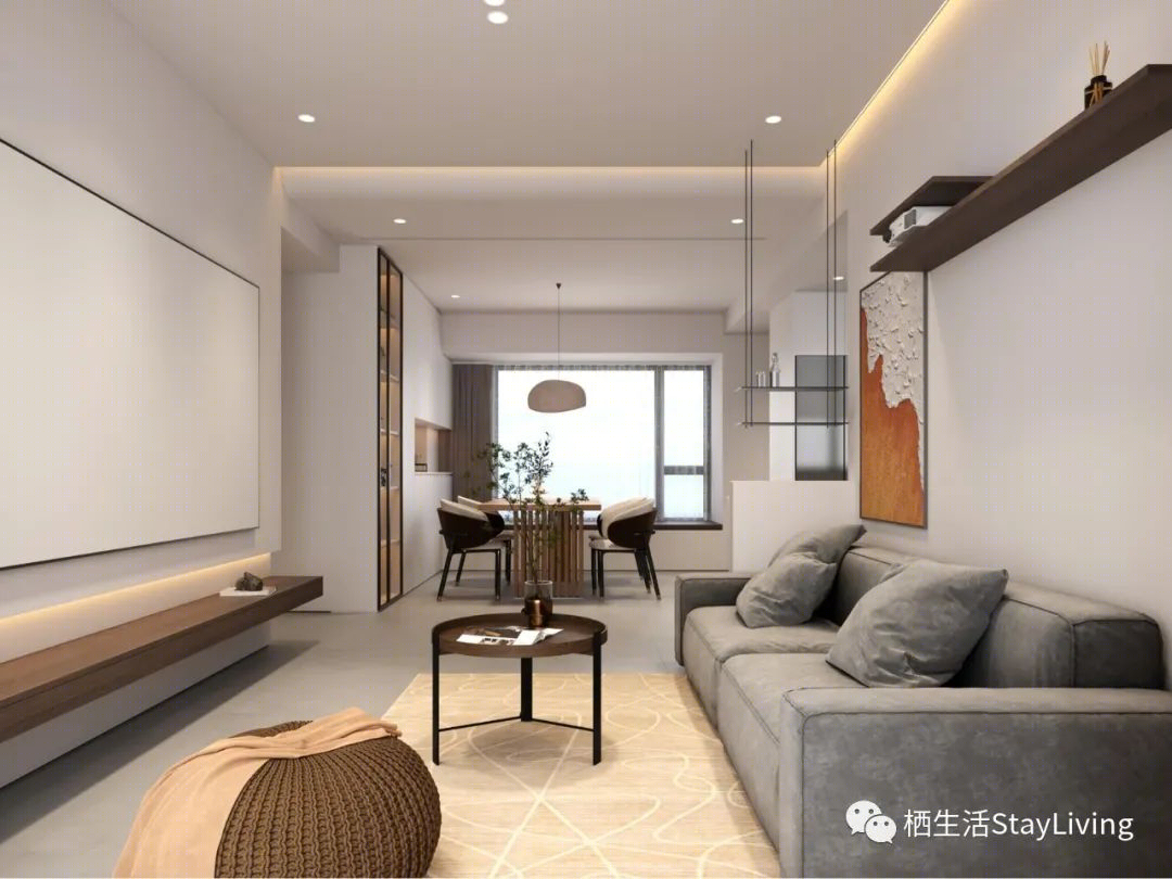 深圳龙岗特发天鹅湖畔现代极简暖灰家居设计丨中国深圳丨Echo,Bob-23