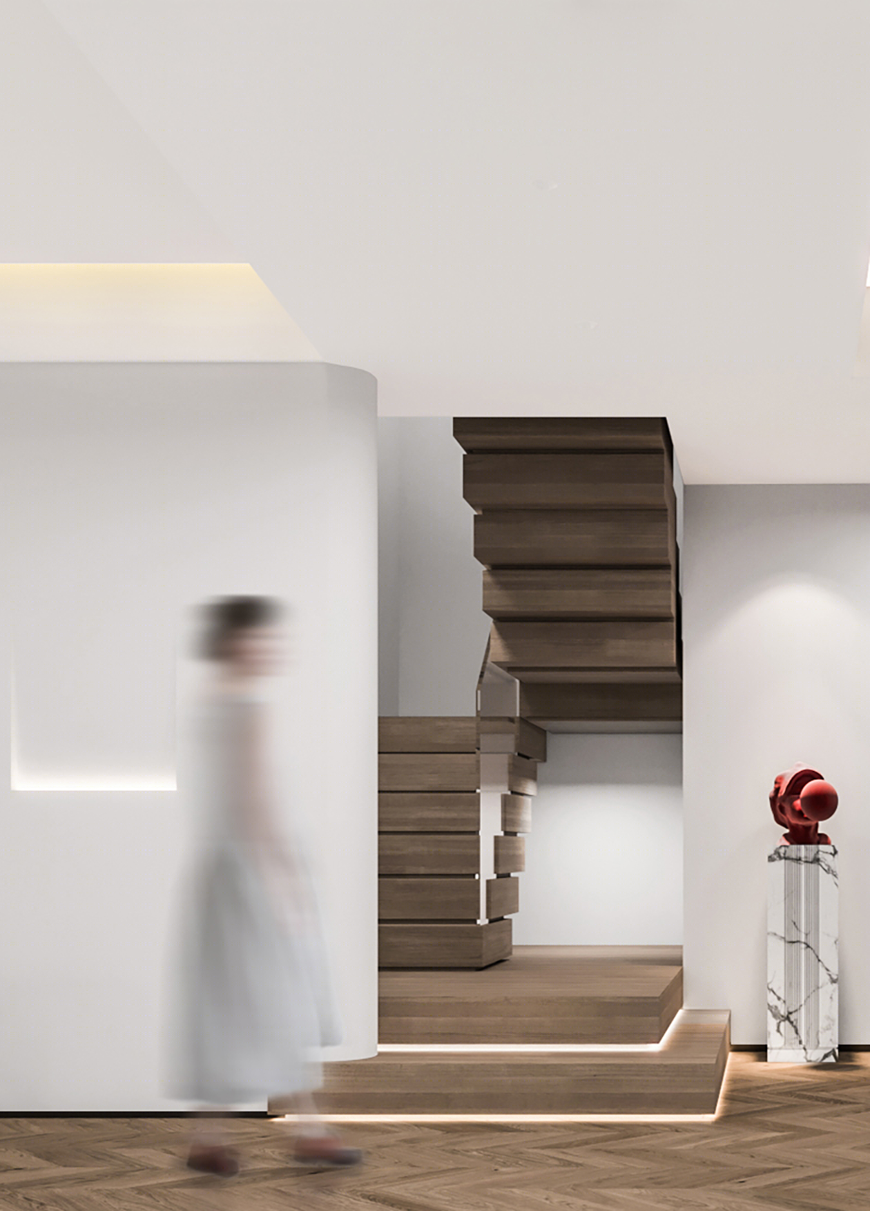 余光之中·回归自然 · 简约纯粹的舒适住宅设计丨中国山东丨Yinji Space Design-3