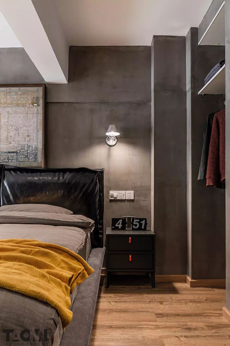 59㎡工业风Loft公寓-19