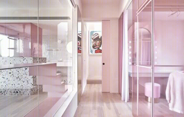 粉色浪漫猫屋丨中国苗栗县丨KC Design Studio-31