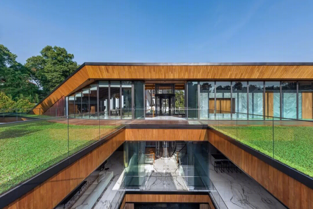 隐蔽的房子 / 隐藏的房屋丨新加坡丨TA.LE Architects-89