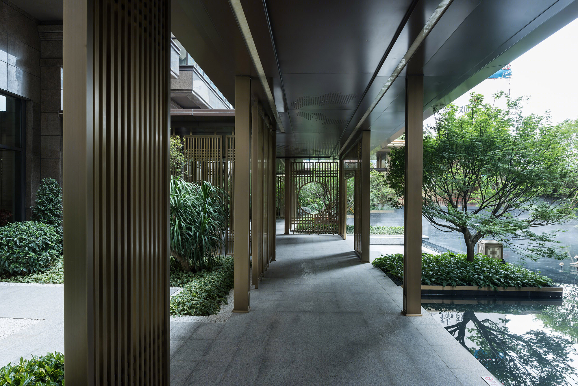 南宁大唐臻观示范区景观 | 现代主义东方居住美学-13
