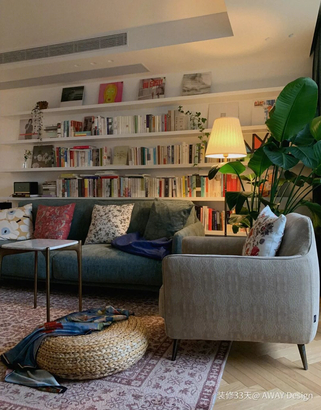 上海徐汇区复古绿调住宅丨中国上海丨AWAY Design（上海）-25