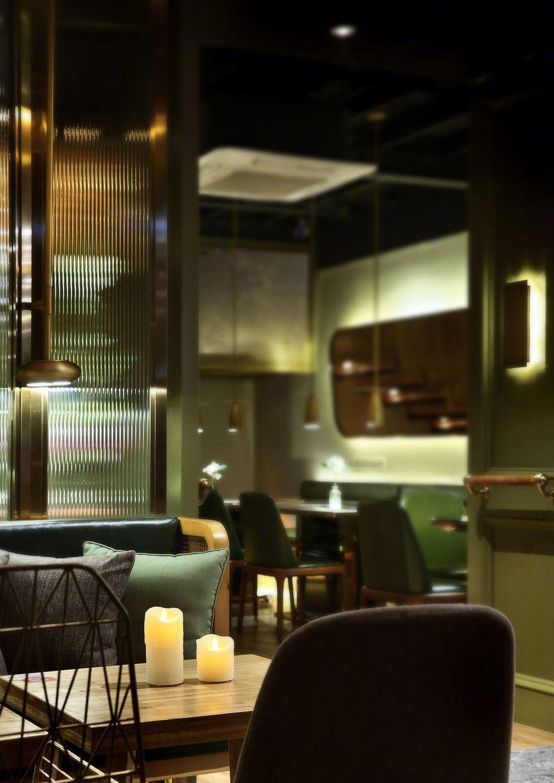 "你看起来很好吃"餐厅 | 融入自然的筷子装置与夜宵氛围-26