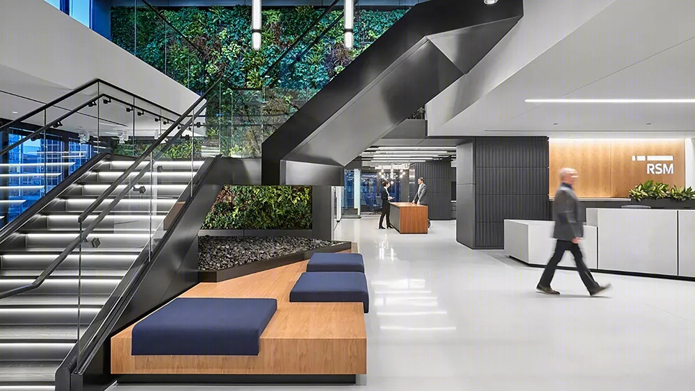 芝加哥 RSM 国际会计公司新总部丨美国芝加哥丨IA Interior Architects-9