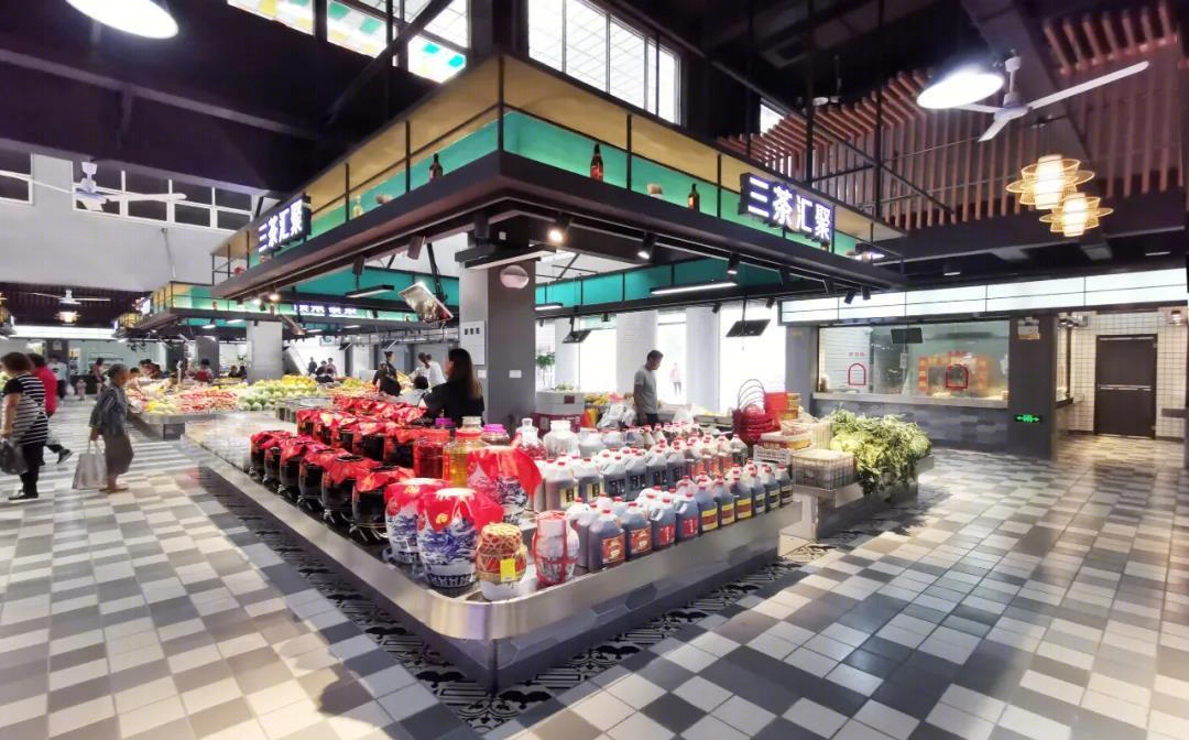 老市场新风貌，买菜逛街两不误-14