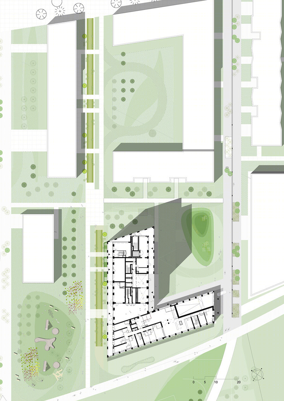比利时安特卫普 Zuiderzicht 住宅综合体丨KCAP 与 EVR architecten-42