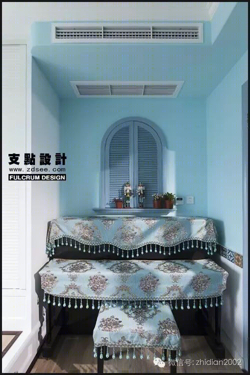 浪漫地中海,圣托里尼风情的婚房设计-28