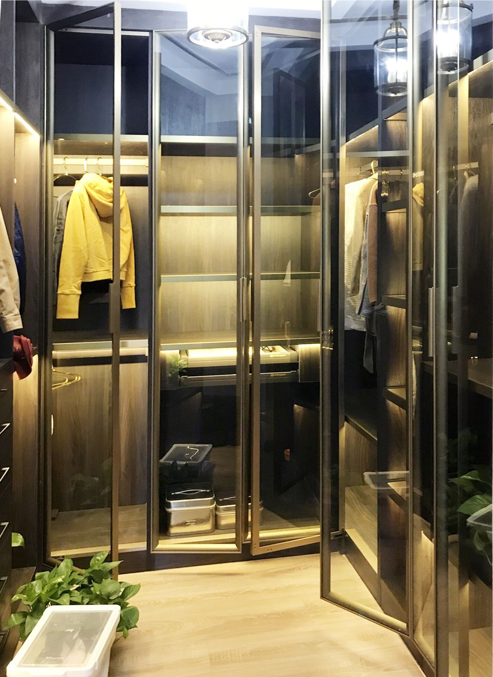 名匠设计 | 210㎡现代轻奢大平层，石材与原木的优雅碰撞-26
