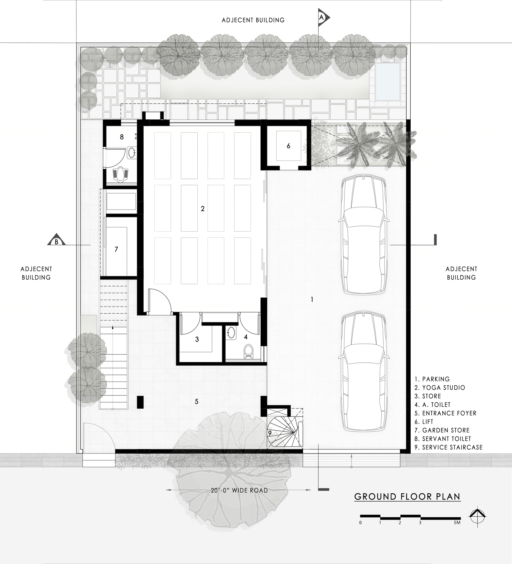 萨姆鲁迪之家丨印度丨AANGAN Architects-22