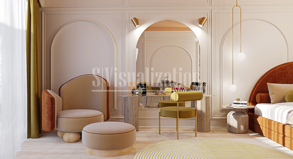 Anastasiya Gushchina丨酒店丨Germany Hotel Room Design-4