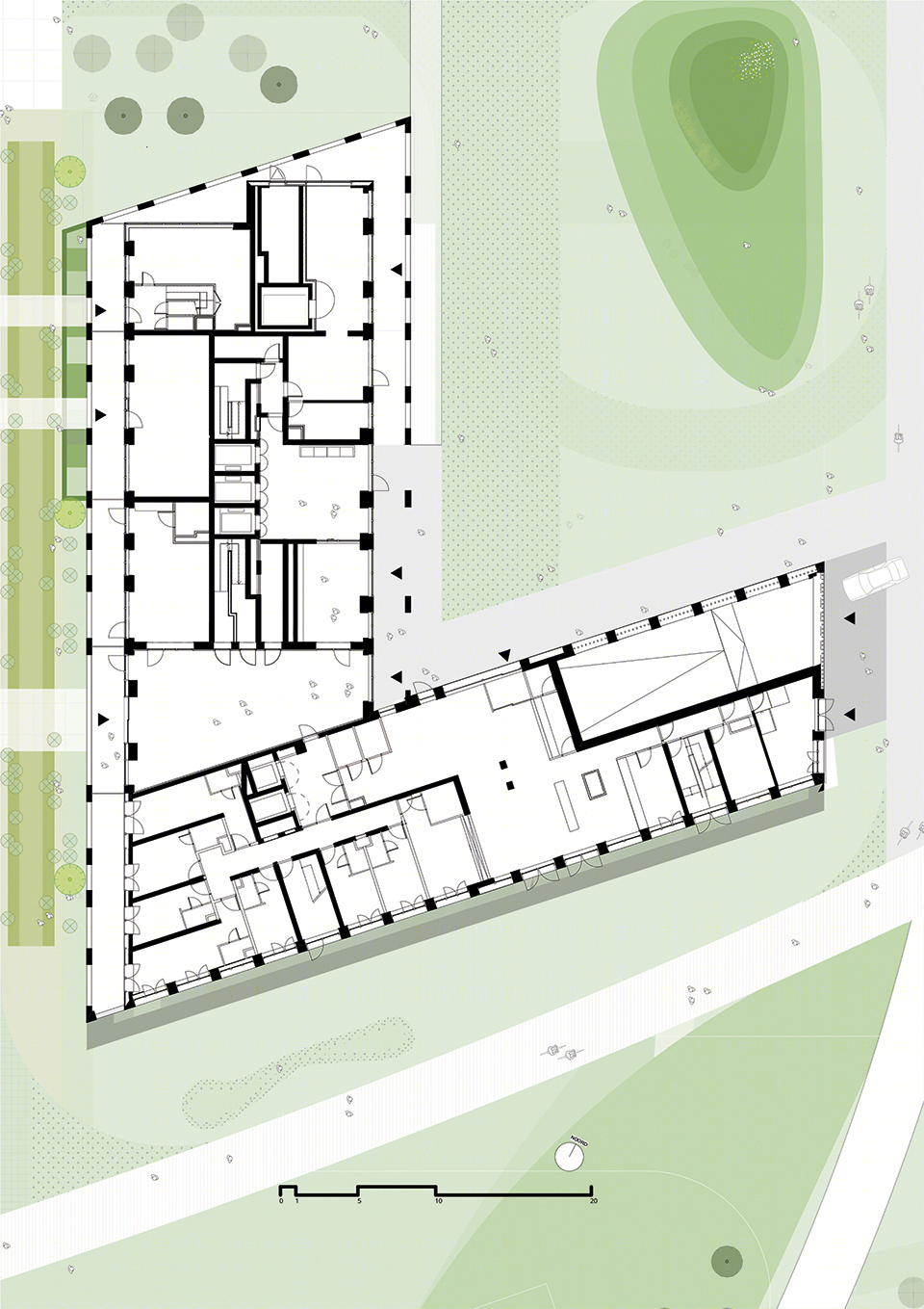 比利时安特卫普 Zuiderzicht 住宅综合体丨KCAP 与 EVR architecten-44