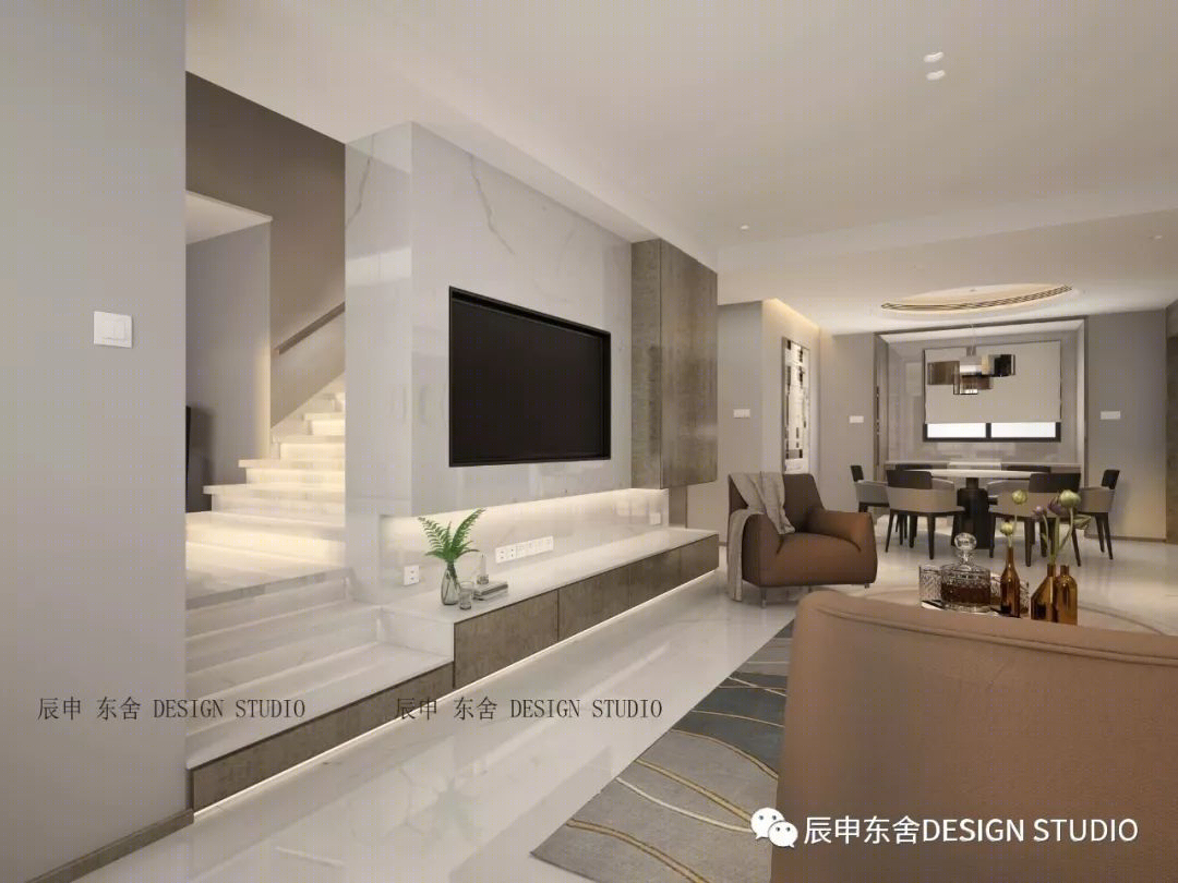 庐州府 202㎡顶复现代轻奢设计 | 空间通透，生活便利-22