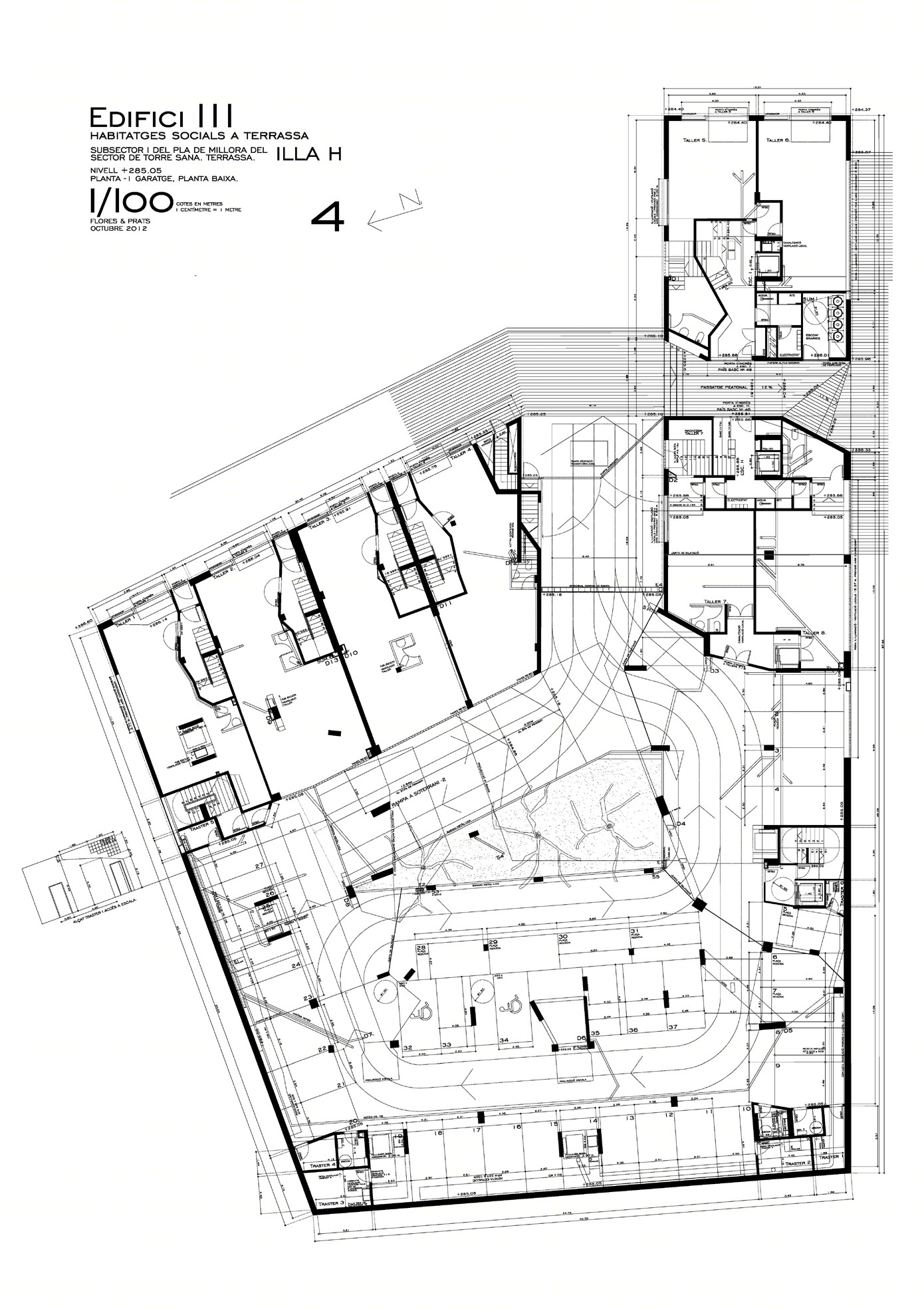 巴塞罗那 111 号社会住宅设计亮点与分析-33