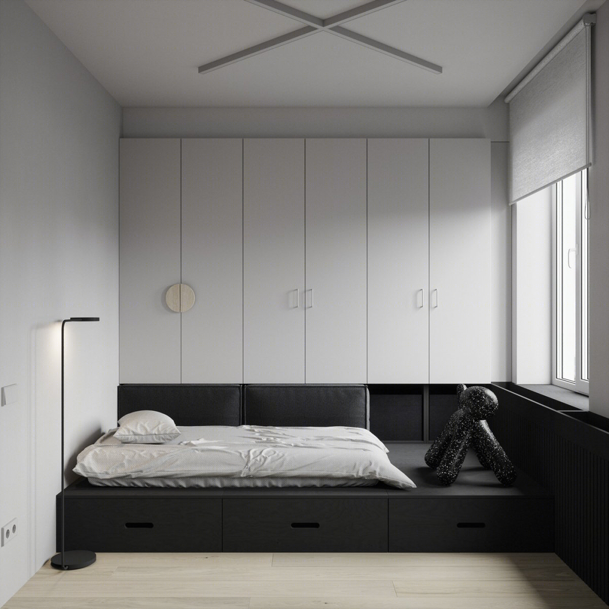 极简中性 LLKK interior 白俄罗斯明斯克住宅设计-15