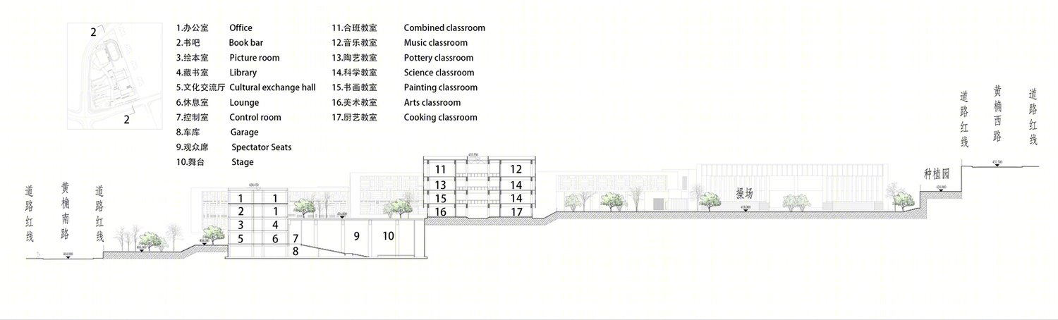 重庆两江新区人民小学——奔跑的校园建筑-74