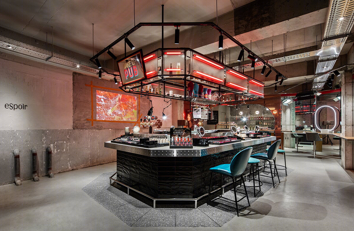 韩国首尔 Make up Pub 概念店 | Betwin Space Design-1