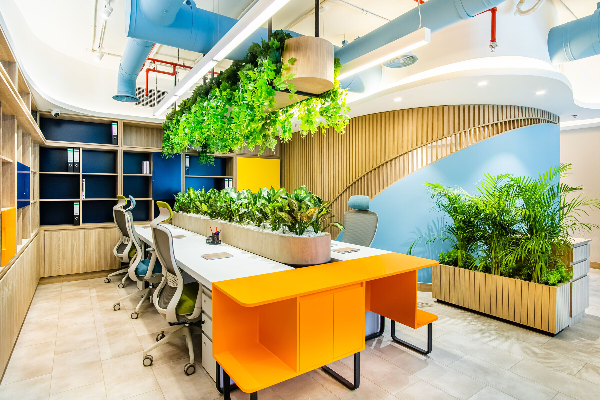 绿意盎然的舒适办公室设计丨United Arab EmiratesDubai丨Designsmith Interiors-22