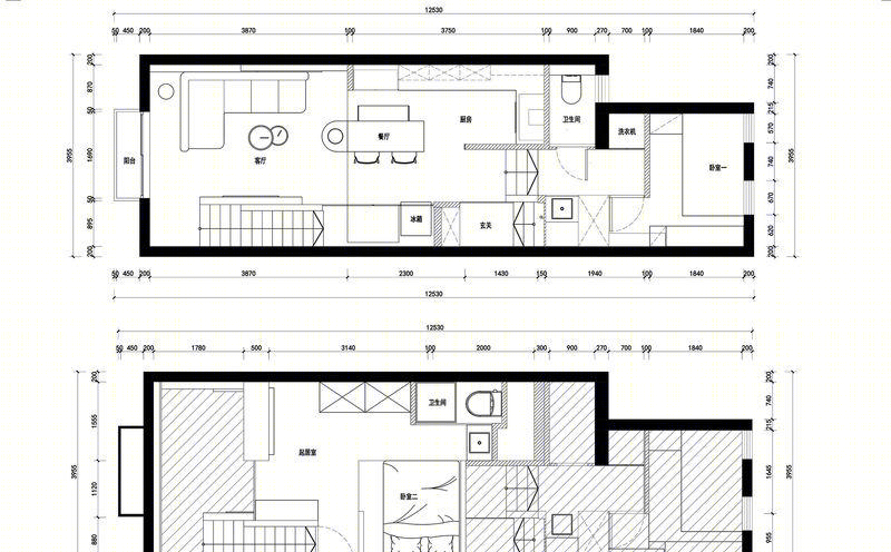 上海 34 平米小屋的魔变设计-24