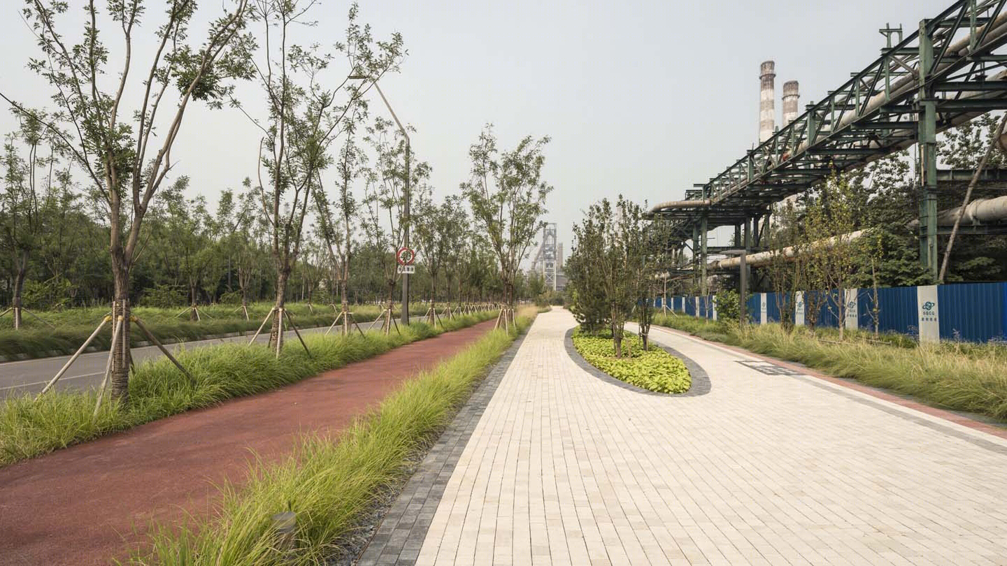 首钢晾水池东路景观-3