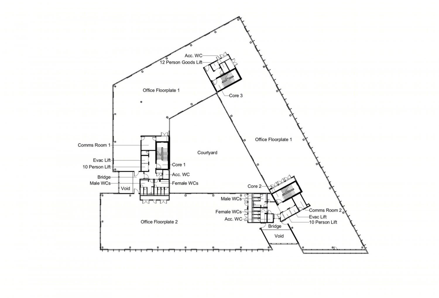 英国黑潭镇Talbot办公楼丨AHR Architects-54