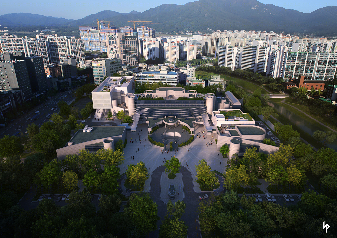汉南市政厅设计竞赛-8