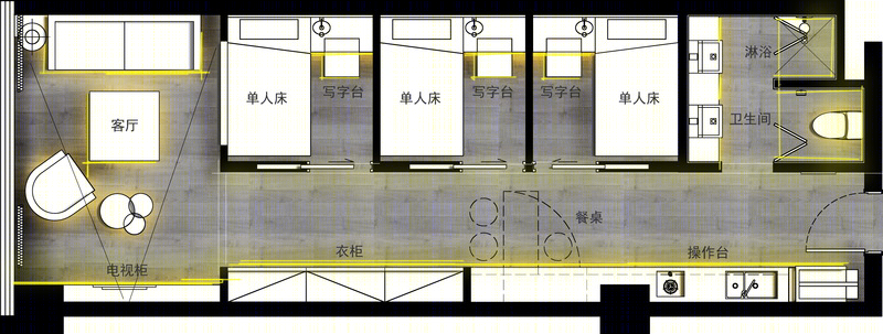 柳州职教园中部共享中心酒店-17