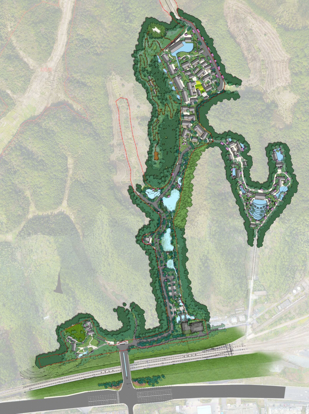 黄山月星水云间丨中国黄山丨上海新贝景观设计,重庆纬图设计等-60